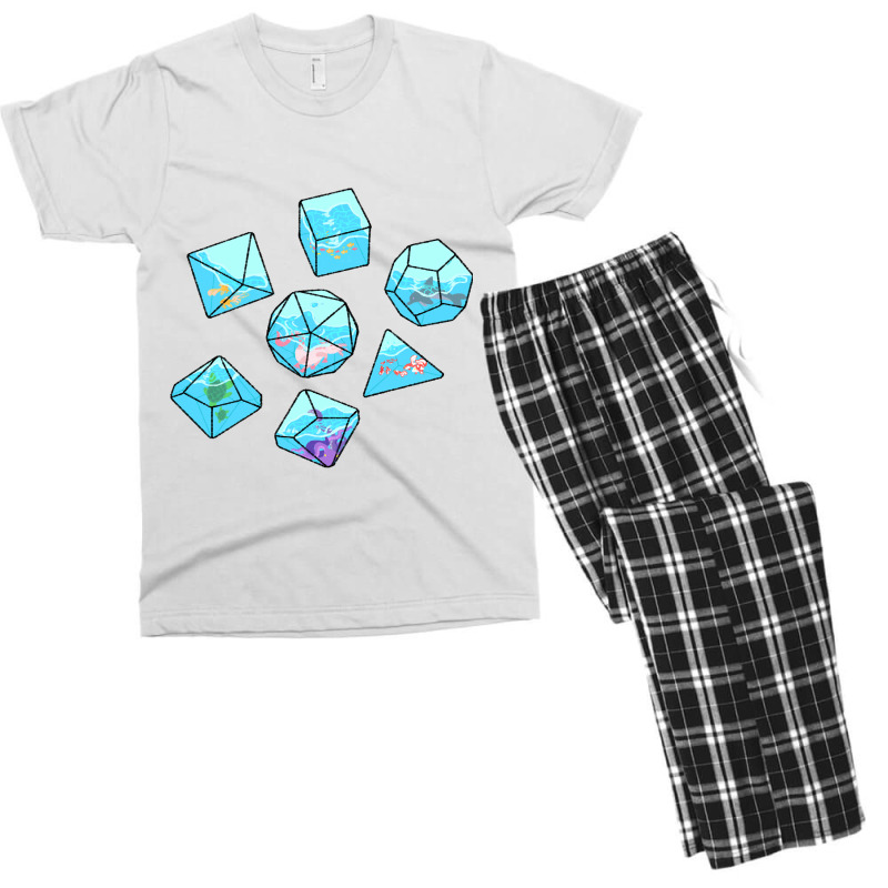 Pond Life Dice Men's T-shirt Pajama Set | Artistshot