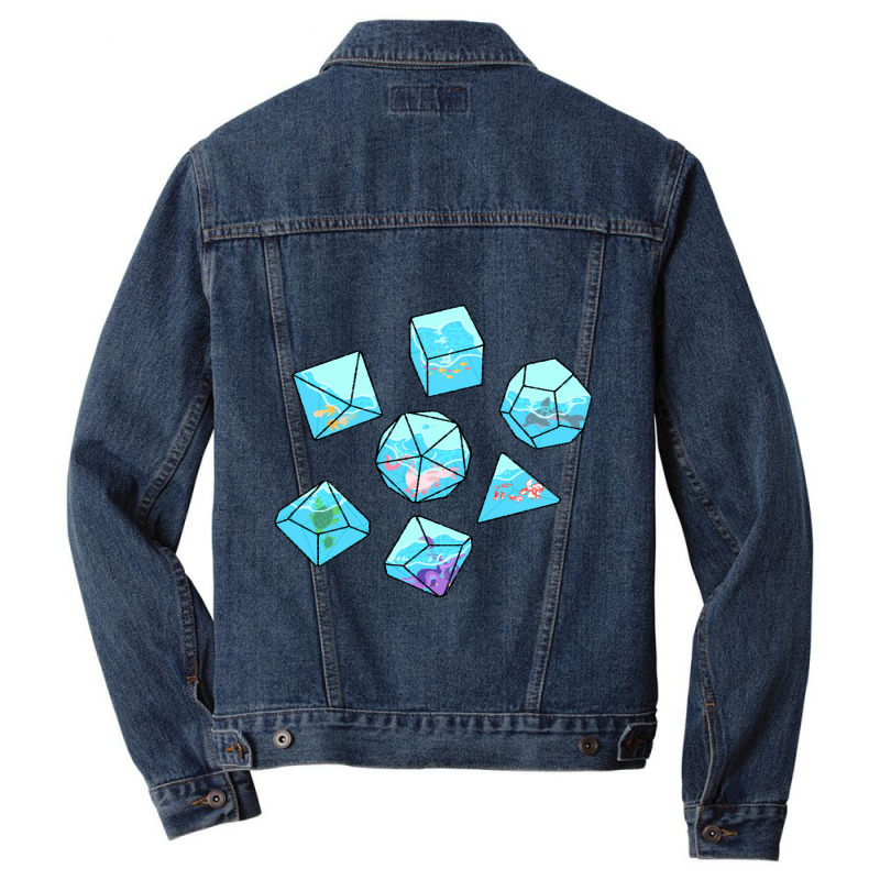 Pond Life Dice Men Denim Jacket | Artistshot