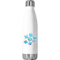 Pond Life Dice Stainless Steel Water Bottle | Artistshot