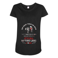 Proud Native American Maternity Scoop Neck T-shirt | Artistshot