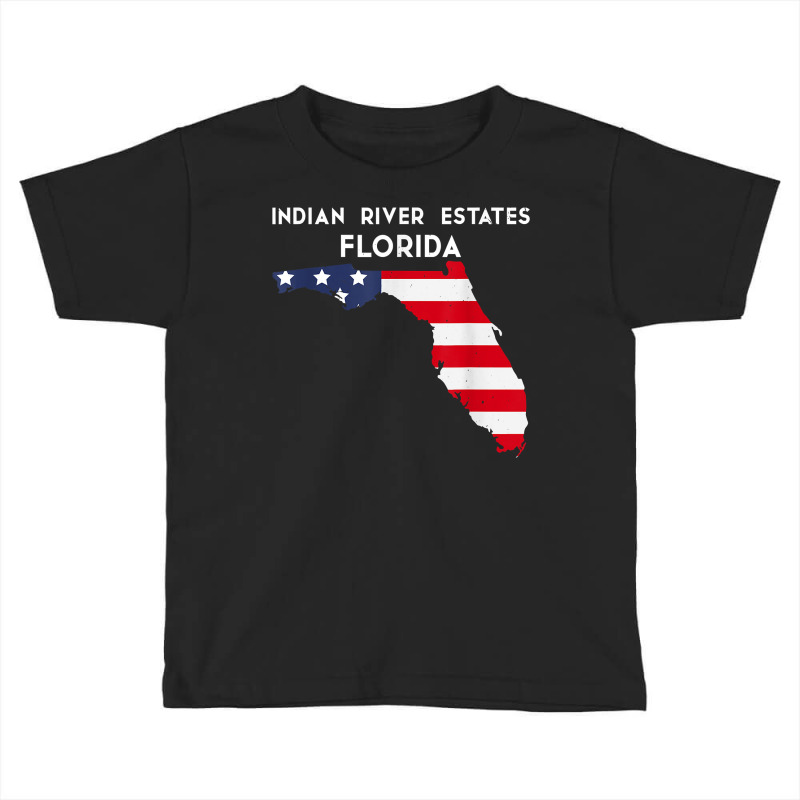 Indian River Estates Florida Usa State America Travel Florid T Shirt Toddler T-shirt by rennambka | Artistshot