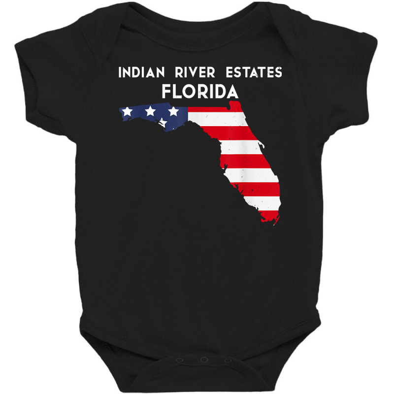 Indian River Estates Florida Usa State America Travel Florid T Shirt Baby Bodysuit by rennambka | Artistshot