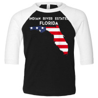 Indian River Estates Florida Usa State America Travel Florid T Shirt Toddler 3/4 Sleeve Tee | Artistshot