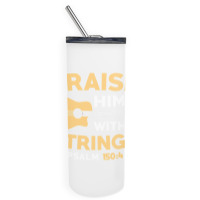 Christian Music Church Guitar Bass Jesus  Rock Gift Skinny Tumbler | Artistshot