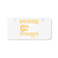 Christian Music Church Guitar Bass Jesus  Rock Gift Bicycle License Plate | Artistshot