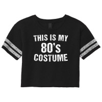 80s Costume Halloween 1980s Scorecard Crop Tee | Artistshot