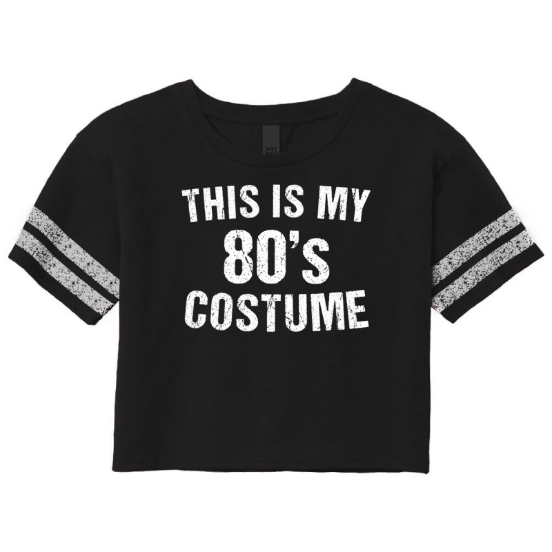 80s Costume Halloween 1980s Scorecard Crop Tee by hongquangd | Artistshot