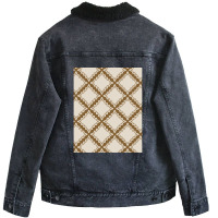 Patrones De Vectores 26 Unisex Sherpa-lined Denim Jacket | Artistshot