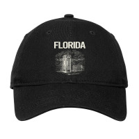 Vintage Phone Booth Florida Adjustable Cap | Artistshot