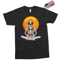 Halloween Skeleton Gamer Video Gaming Boys Men Kids Teens Exclusive T-shirt | Artistshot