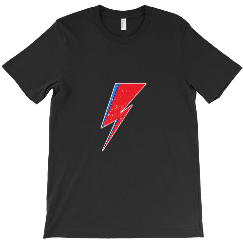 Red And Blue Thunderbolt T-shirt | Artistshot