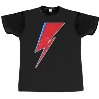 Red And Blue Thunderbolt Graphic T-shirt | Artistshot