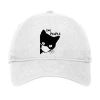 Ew People  Black Cat Mask Quarantine 2020 Tee Adjustable Cap | Artistshot