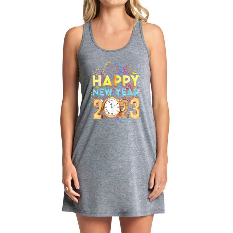 Happy New Year 2023 New Years Eve Party Countdown 2023 Gifts Tank Dress | Artistshot