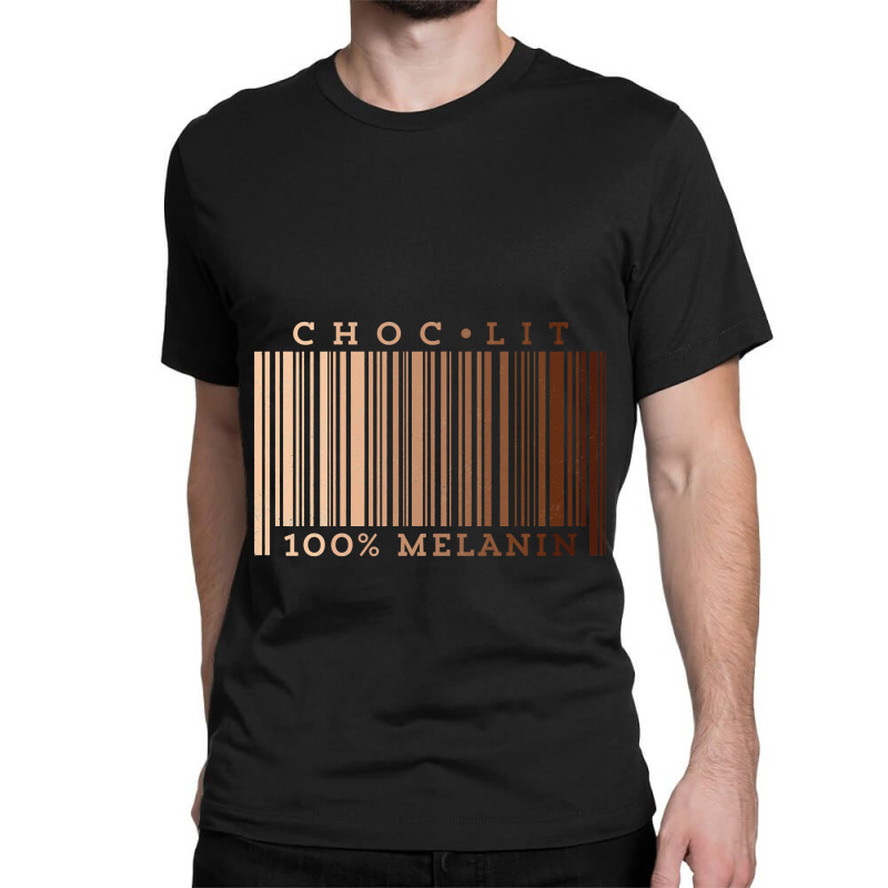 Choclit 100 Melanin Shades Black Pride Awesome Gift Classic Classic T-shirt by ElizabethAtist | Artistshot