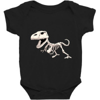 Dinosaur Skeleton Paleontology Baby Bodysuit | Artistshot