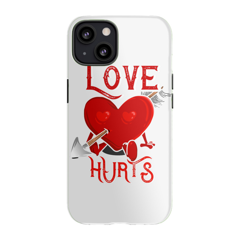 Cupid Arrow Love Hurts Valentines Day Iphone 13 Case | Artistshot