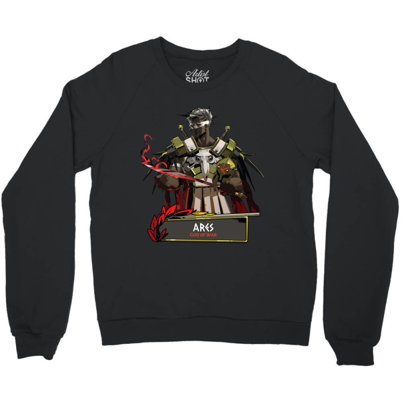 Hades Game Ares Crewneck Sweatshirt by LisaBurlingame | Artistshot