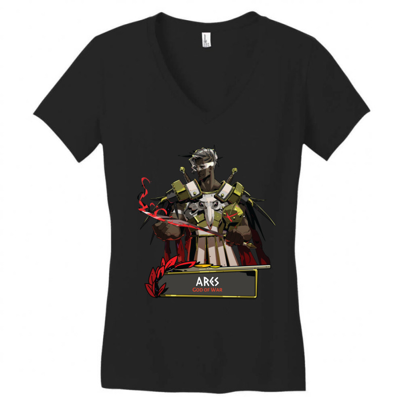 Hades Game Ares Women's V-Neck T-Shirt by LisaBurlingame | Artistshot