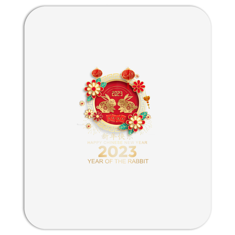 Happy Lunar New Year 2023 Year Of The Rabbit Mousepad | Artistshot