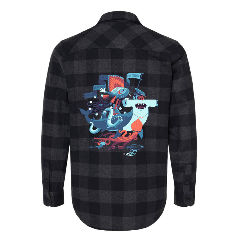 Sea Mob Flannel Shirt | Artistshot