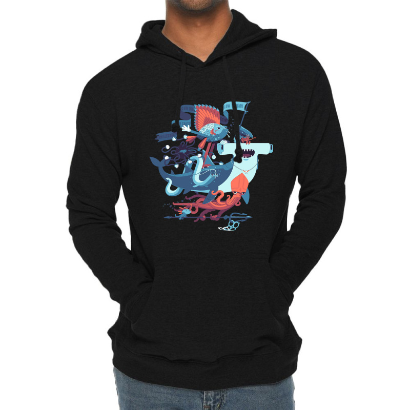 Sea Mob Lightweight Hoodie | Artistshot