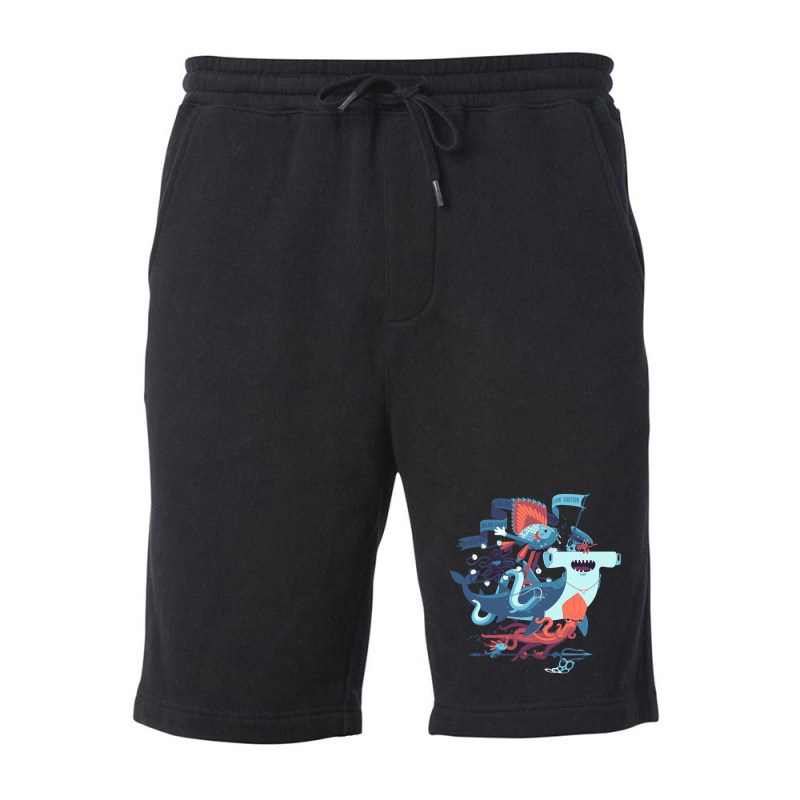 Sea Mob Fleece Short | Artistshot