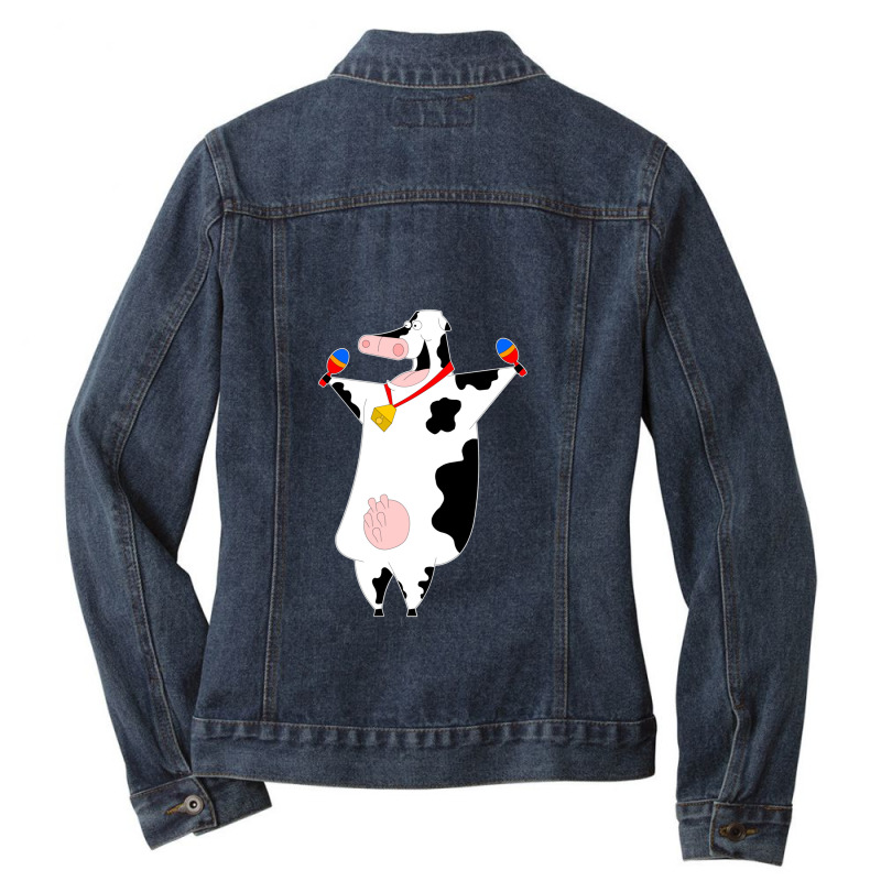 Milkshake Ladies Denim Jacket by WilliamReitmeyer | Artistshot