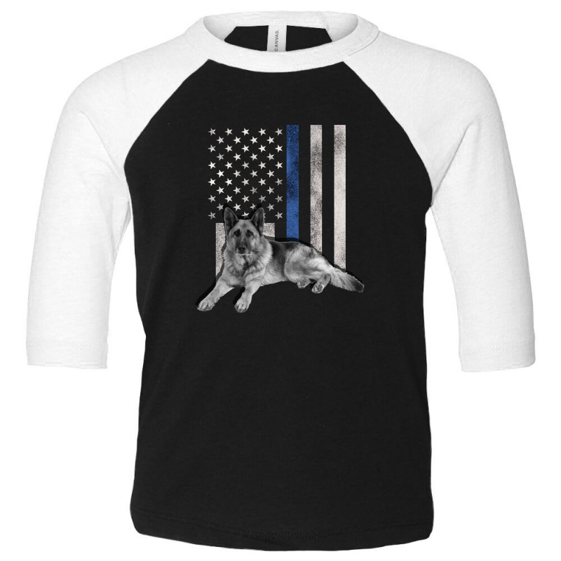 Police Dog Toddler 3/4 Sleeve Tee by autlu2024 | Artistshot