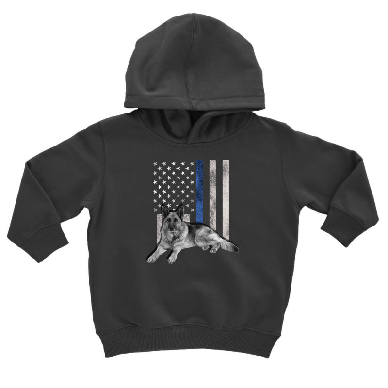 Police Dog Toddler Hoodie by autlu2024 | Artistshot