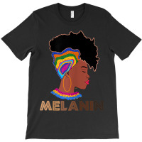Melanin Afro Beauty Girl T-shirt | Artistshot