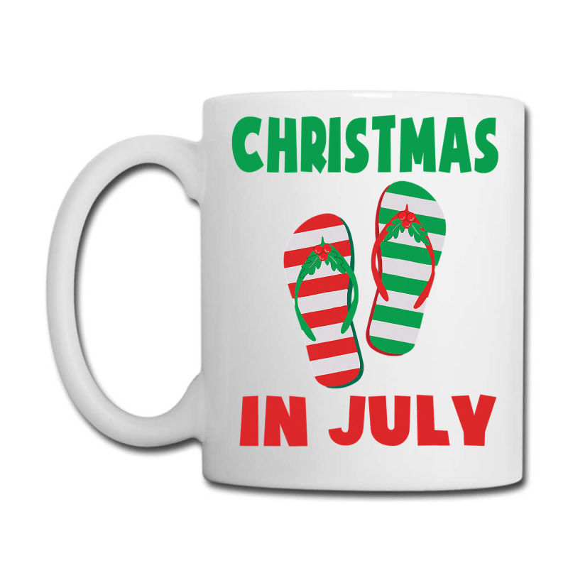 Christmas In July Flip Flop Xmas In July Decorations Party Coffee Mug | Artistshot