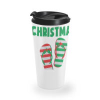 Christmas In July Flip Flop Xmas In July Decorations Party Travel Mug | Artistshot