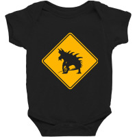 Dnd Tarrasque Crossing Baby Bodysuit | Artistshot