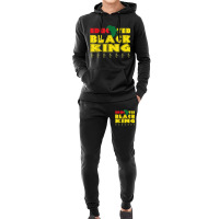 Mens Educated Black King Black History Month Black Lives Matter Hoodie & Jogger Set | Artistshot