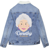 Dorothy Zbornack Unisex Sherpa-lined Denim Jacket | Artistshot