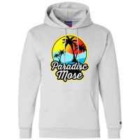 Summer Paradise Mose Champion Hoodie | Artistshot