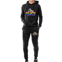 Say Gay-pwu2i Hoodie & Jogger Set | Artistshot