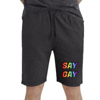 Say Gay-sct2s Vintage Short | Artistshot