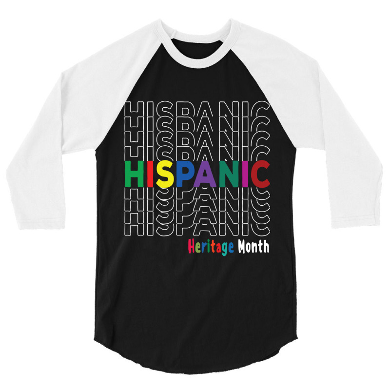 National Hispanic Heritage Month Latin America Culture 3/4 Sleeve Shirt by BarbaraArtist | Artistshot