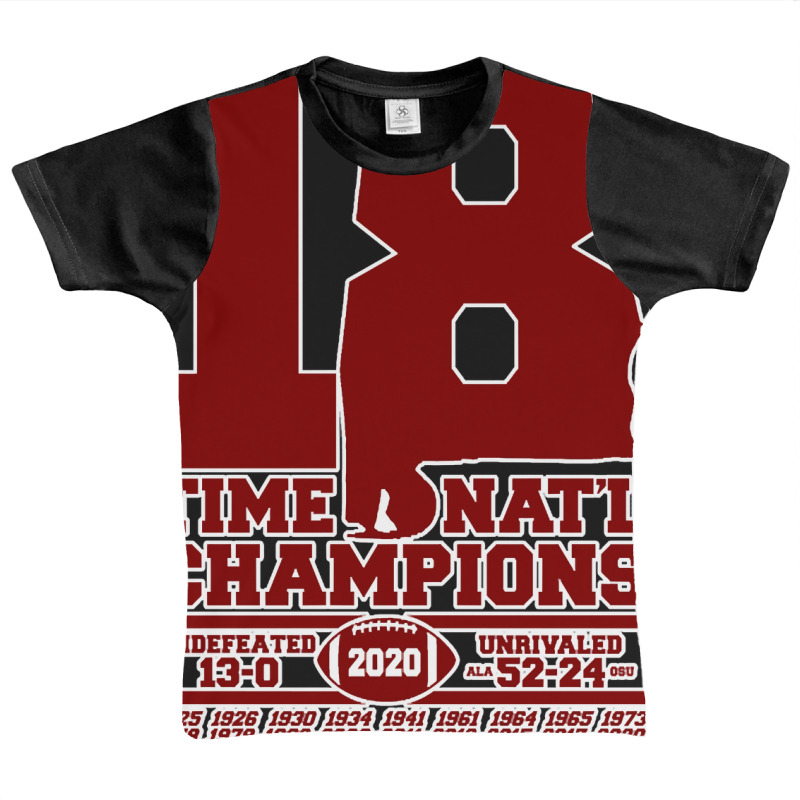 Alabama 18 Time Champions Graphic Youth T-shirt by oatesorlandoi9eepf | Artistshot