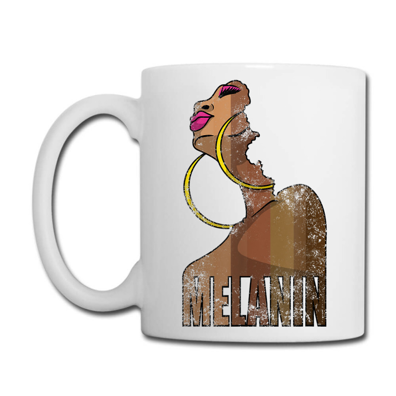 Melanin Drippin Beautiful Afro Woman Black History Feb Gift Coffee Mug | Artistshot