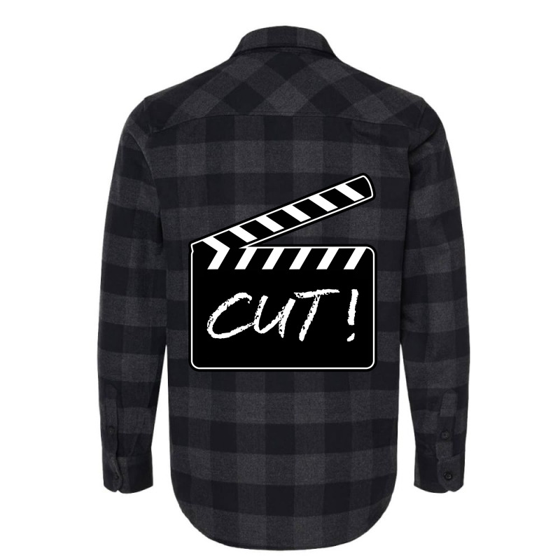 Film Clapper Board Flannel Shirt by Pannell Quintero | Artistshot