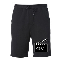 Film Clapper Board Fleece Short | Artistshot