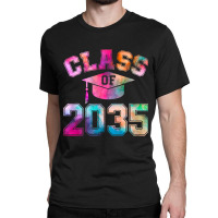 Class Of 2035 Kindergarten Grow With Me Student School Kids Classic T-shirt | Artistshot