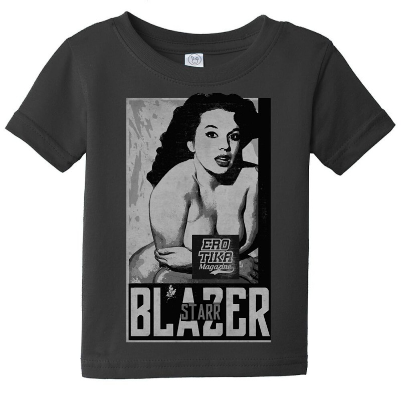 Erotic Vintage Magazine Bw Baby Tee | Artistshot