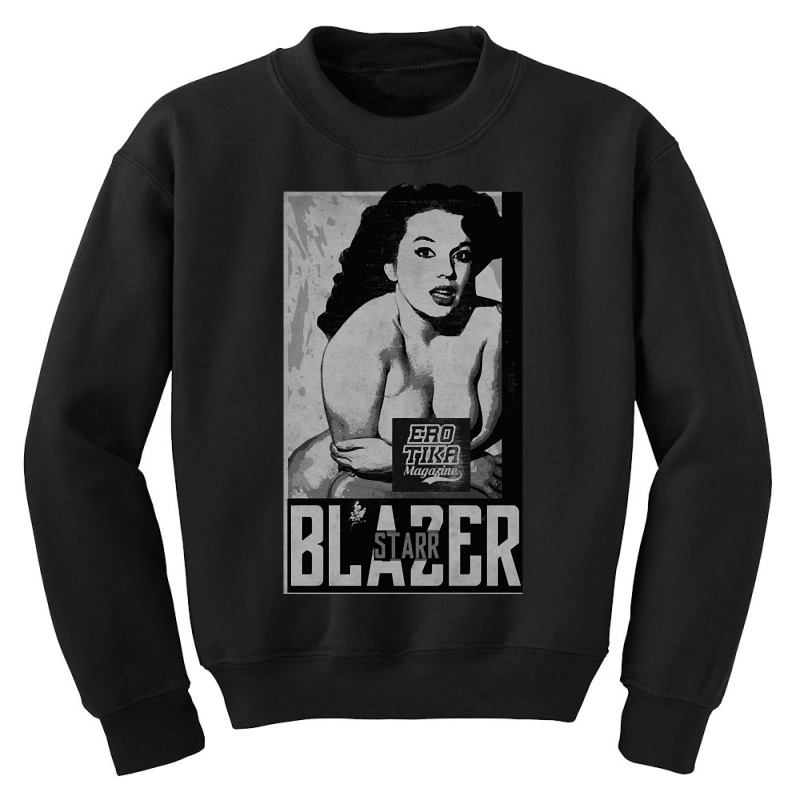 Erotic Vintage Magazine Bw Youth Sweatshirt | Artistshot