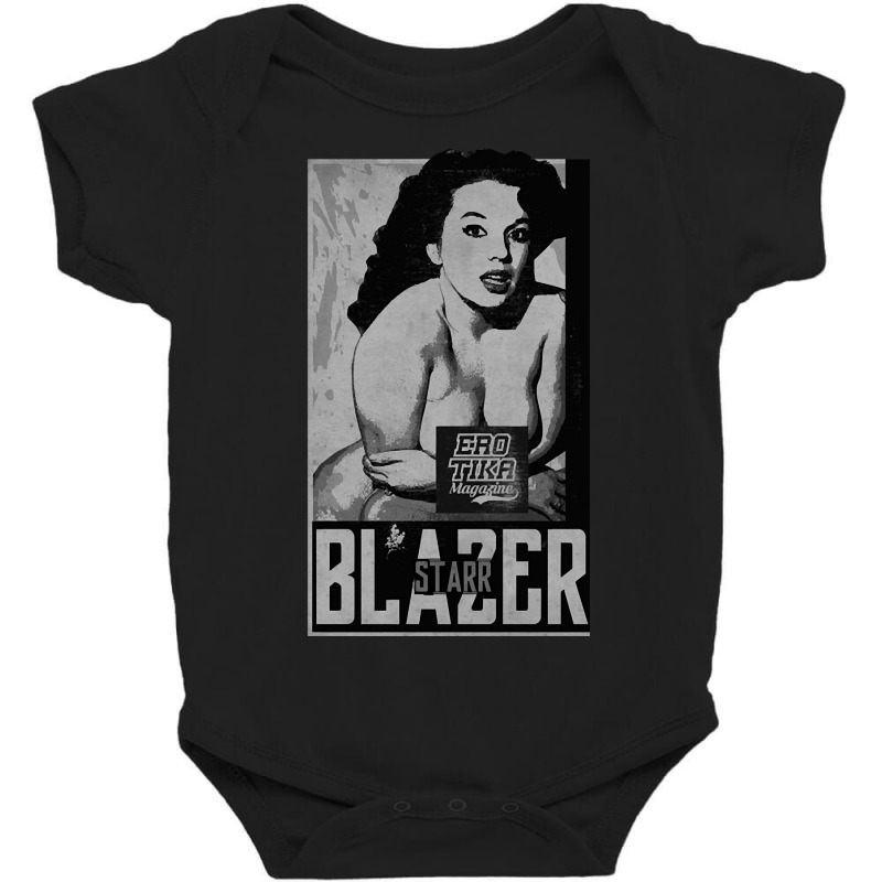 Erotic Vintage Magazine Bw Baby Bodysuit | Artistshot