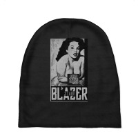 Erotic Vintage Magazine Bw Baby Beanies | Artistshot