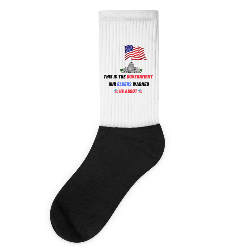 This Is The Government Our Founders Warned Us About Classic  Copy Copy Socks | Artistshot